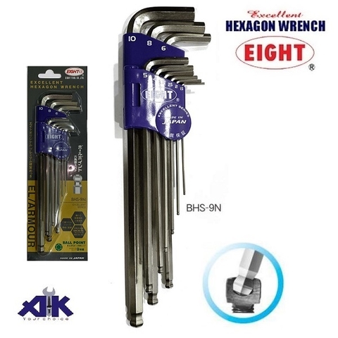 Bộ lục giác tay công EIGHT BHS-9NP