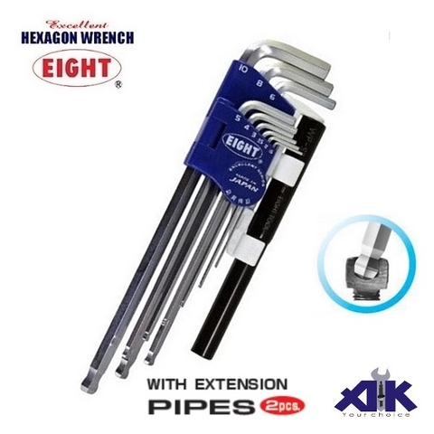 Bộ lục giác chìm EIGHT TLS-9NP