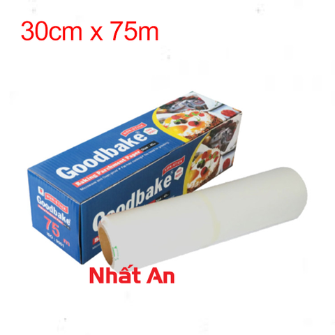 Giấy nướng bánh Goodbake 75m x 30cm