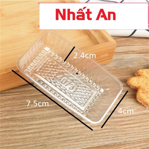 Khay bánh dứa - 100 cái/lốc (5073 - 4073 - trơn)