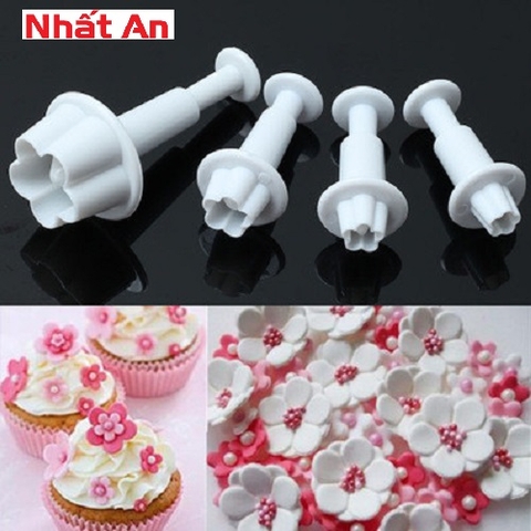 Nhấn fondant 4 món