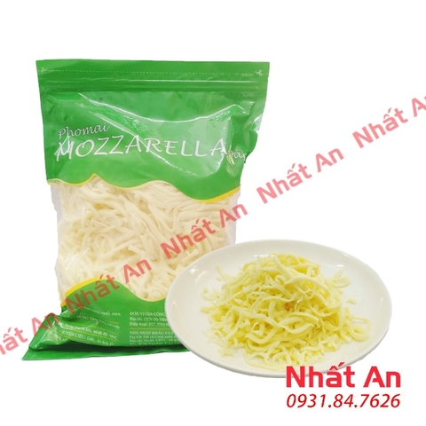 Phô mai mozzarella bào sợi (200g/ 500g/ 1kg)