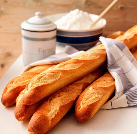 Khay baguette chống dính 5 rãnh 40x60cm