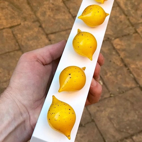 B9980 - Khuôn socola bonbon hình trái chanh