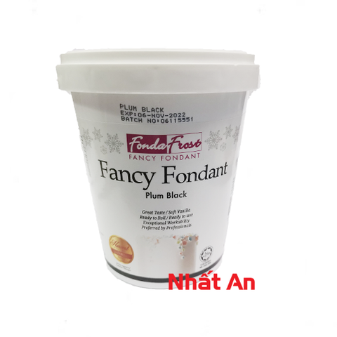 Đường fondant Fancy màu đen 1kg