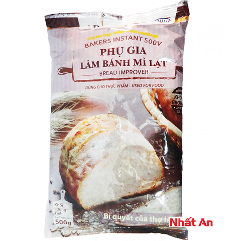 Phụ gia bánh mì lạt Mauri 500gr