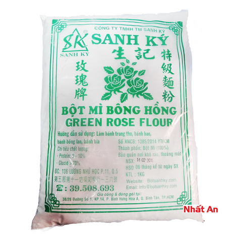 Bột mì bông hồng xanh Sanh Ký 1kg