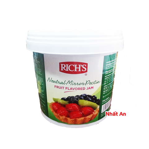 Mứt phủ bóng / Mirro Glaze Rich's 2.5 kg (Có 4 size)