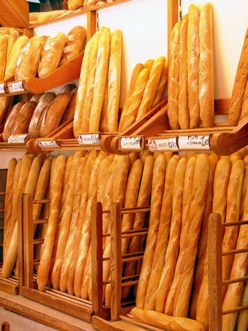 Khay baguette chống dính 5 rãnh 40x60cm