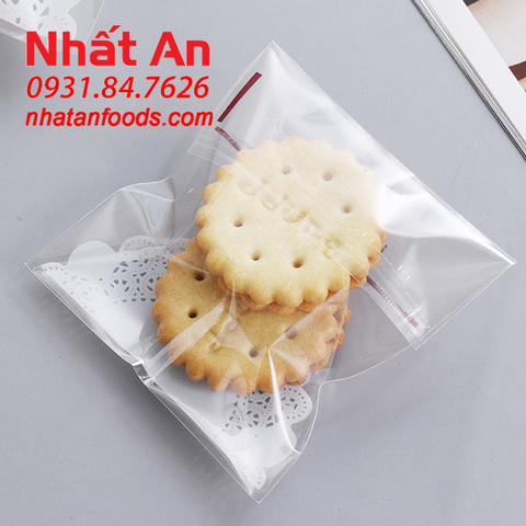 Túi dán đựng bánh trung thu / cookies Handmade 11x11cm - 100 cái