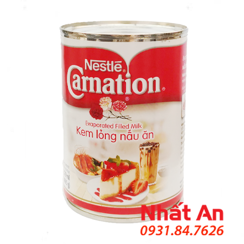 Kem lỏng nấu ăn 3 bông Carnation 405g