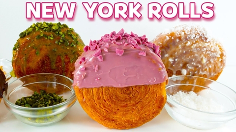 Khuôn ring tròn làm bánh New York rolls 8.5 x cao 3cm