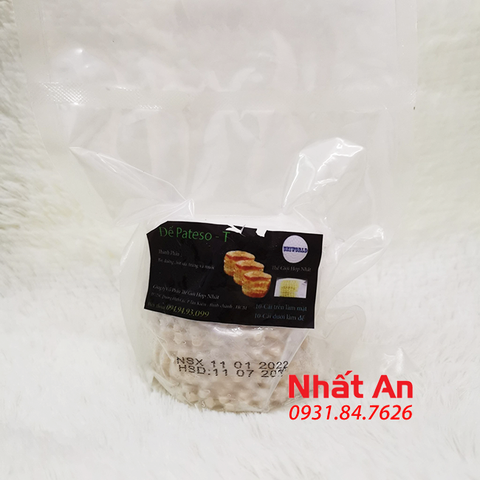 Đế  bánh pateso nhấn sẵn - 20 đế (Có 2 loại)