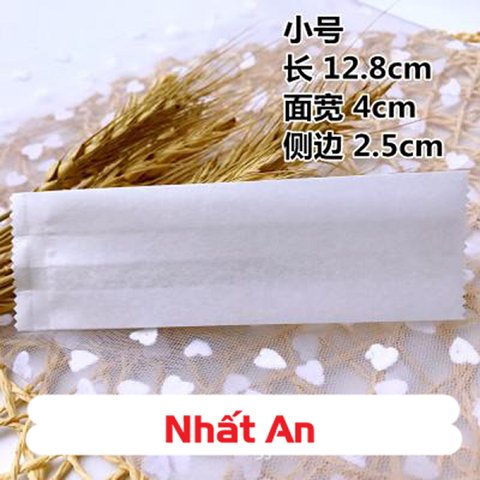 Túi bánh dứa thắt eo 12.8x5x3cm (Có nhiều mẫu) - 100 cái