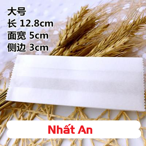 Túi bánh dứa thắt eo 12.8x5x3cm (Có nhiều mẫu) - 100 cái