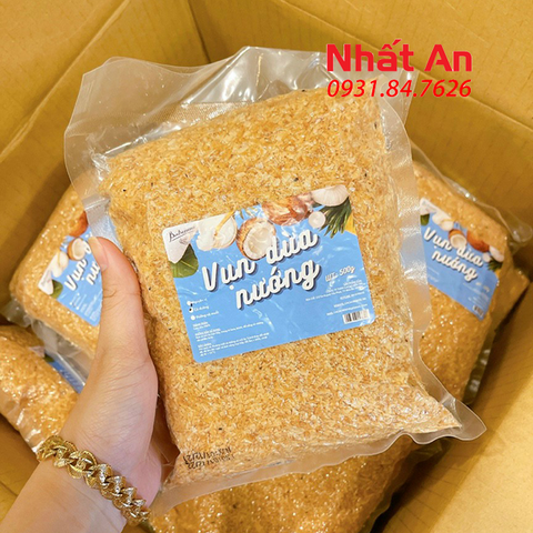 Vụn dừa nướng Bến Tre 500gr