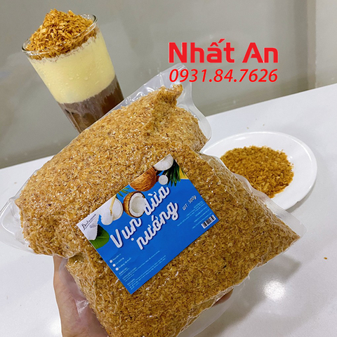 Vụn dừa nướng Bến Tre 500gr