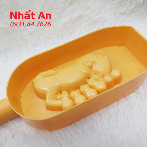 Khuôn bánh trung thu đàn heo Vĩnh Trường 250gr