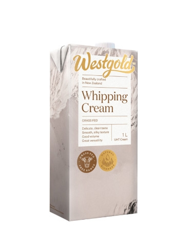 Whipping cream Westgold New Zealand 1L