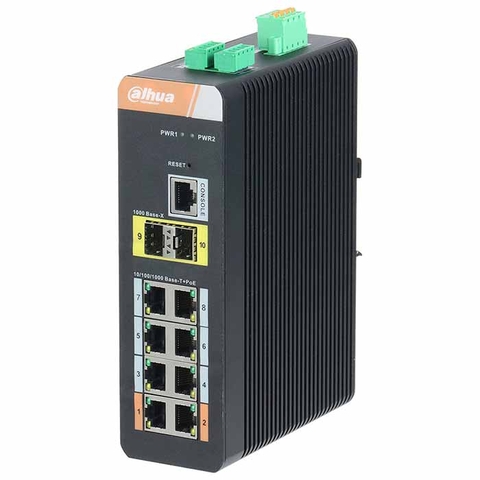 SWITCH POE 8 KÊNH DAHUA DH-PFS4210-8GT-DP