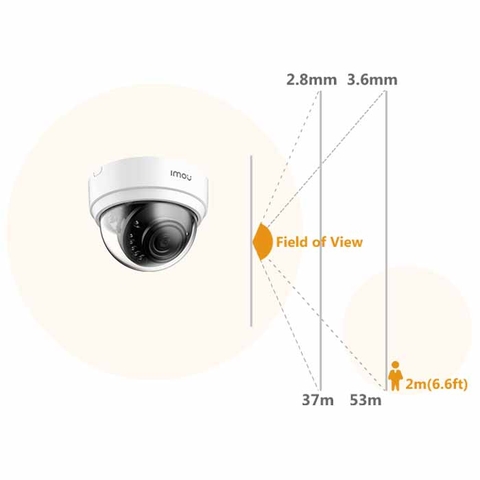 CAMERA IP WIFI IMOU 2.0MP IPC-D22P-IMOU