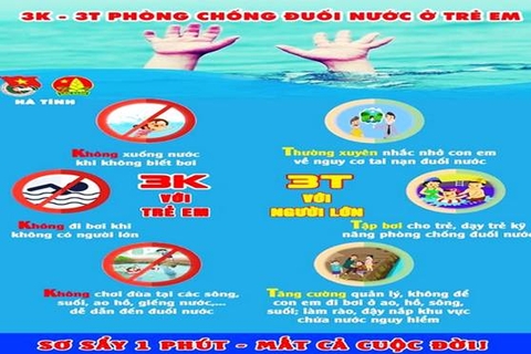 Bài tuyên truyền phòng, chống tai nạn đuối nước trong mùa hè