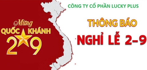 THÔNG BÁO LỊCH NGHỈ LỄ 2-9