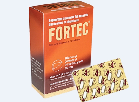 Thuốc hạ men gan FORTEC