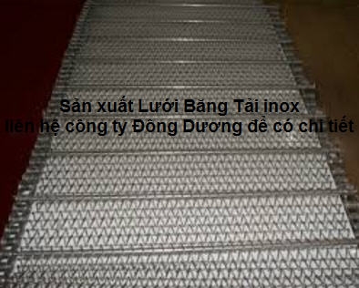 LƯỚI BĂNG TẢI INOX