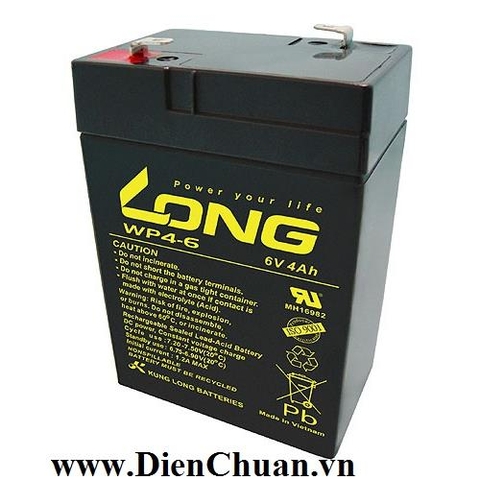 Ắc quy Long 6V-4Ah WP4-6