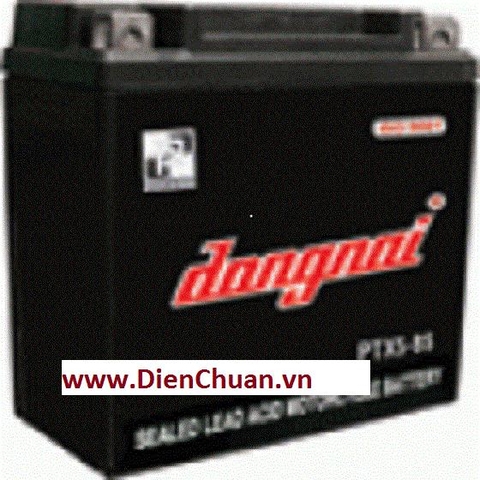 Ắc quy xe máy khô Đồng Nai 12V-3.5Ah PTX4