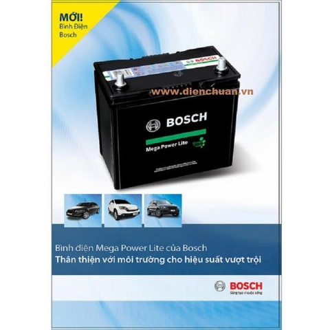 Ắc quy khô Bosch 12V-45Ah 55D24LS/NS60L