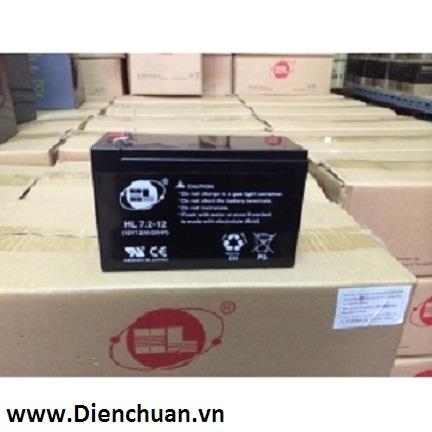 Ắc quy HL 12V-7.2Ah HL7.2-12