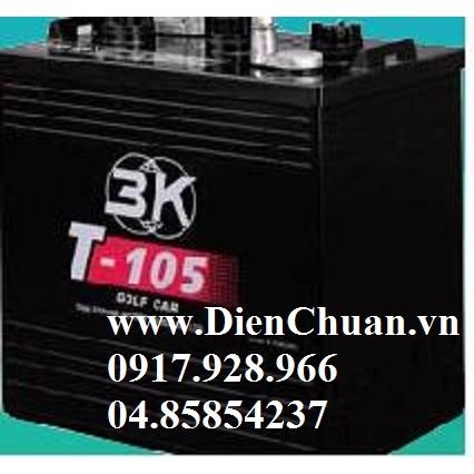 Ắc quy xe điện xe Golf 3K 6V-225Ah T-105LL