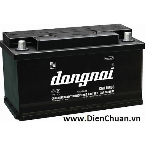 Ắc quy Đồng Nai CMF DIN88 (12V 88ah)