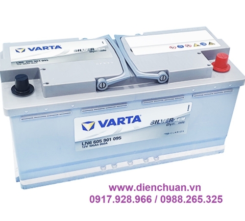 Ắc quy Varta 12V 105Ah AGM ( LN6 605901095)