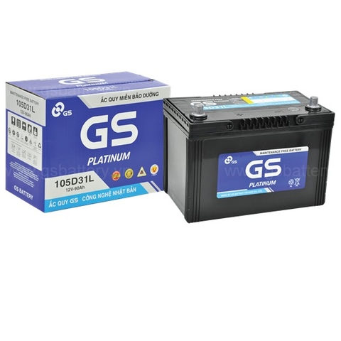 Ắc quy GS 12V 90Ah ( GS 105D31L)