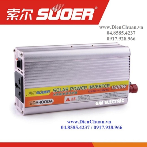 Máy kích đổi điện  Suoer 24V 1000W SDA-1000B