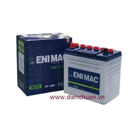 Ắc quy Enimac 12V-65Ah NS70