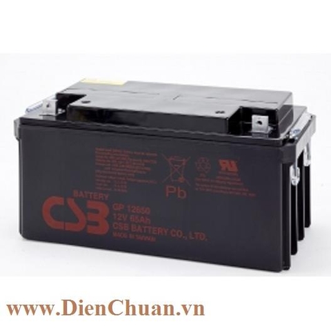 Ắc quy CSB 12V-65Ah GP12650