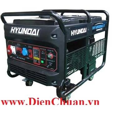 Máy phát điện Hyundai HY12000LE (9.0-10KVA) chạy xăng