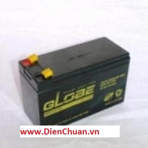Ắc quy Globe 9Ah-12V (WP9-12) - chuyển đổi thành Long 12V-9ah WP1236W /Long WP9-12SHR