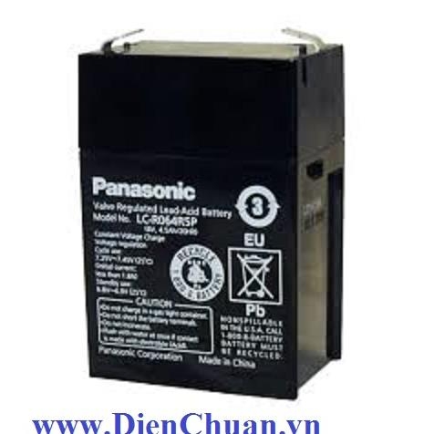 Ắc quy Panasonic 6V-4.5Ah LC-R064R5P