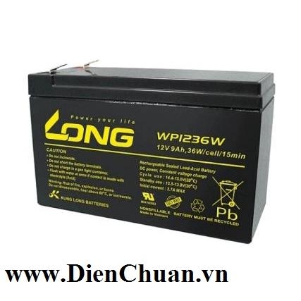 Ắc quy Long WP1236W 12V-9Ah