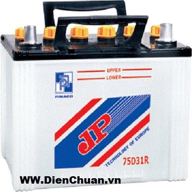 Ắc quy Đồng Nai 12V-75Ah 75D31(R/L)