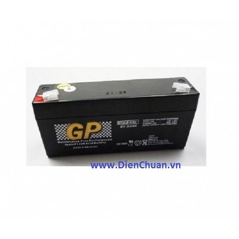 Ắc quy GP 6V-3.2Ah GPP632