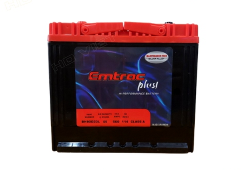 Ắc quy EMTRAC PLUS BH90D23L 12V 65AH