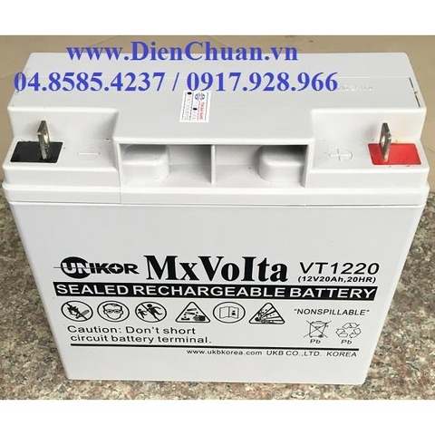 Bình ắc quy Mx Volta 12V-20Ah VT1220