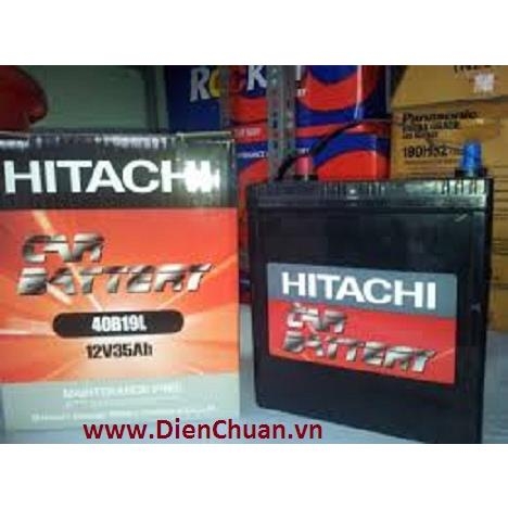 Ắc quy HITACHI 12V-35Ah 40B19R