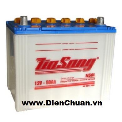 Ắc quy Tia sáng 12V-50Ah N50L/R ( TS N50L/R 12V 50Ah)